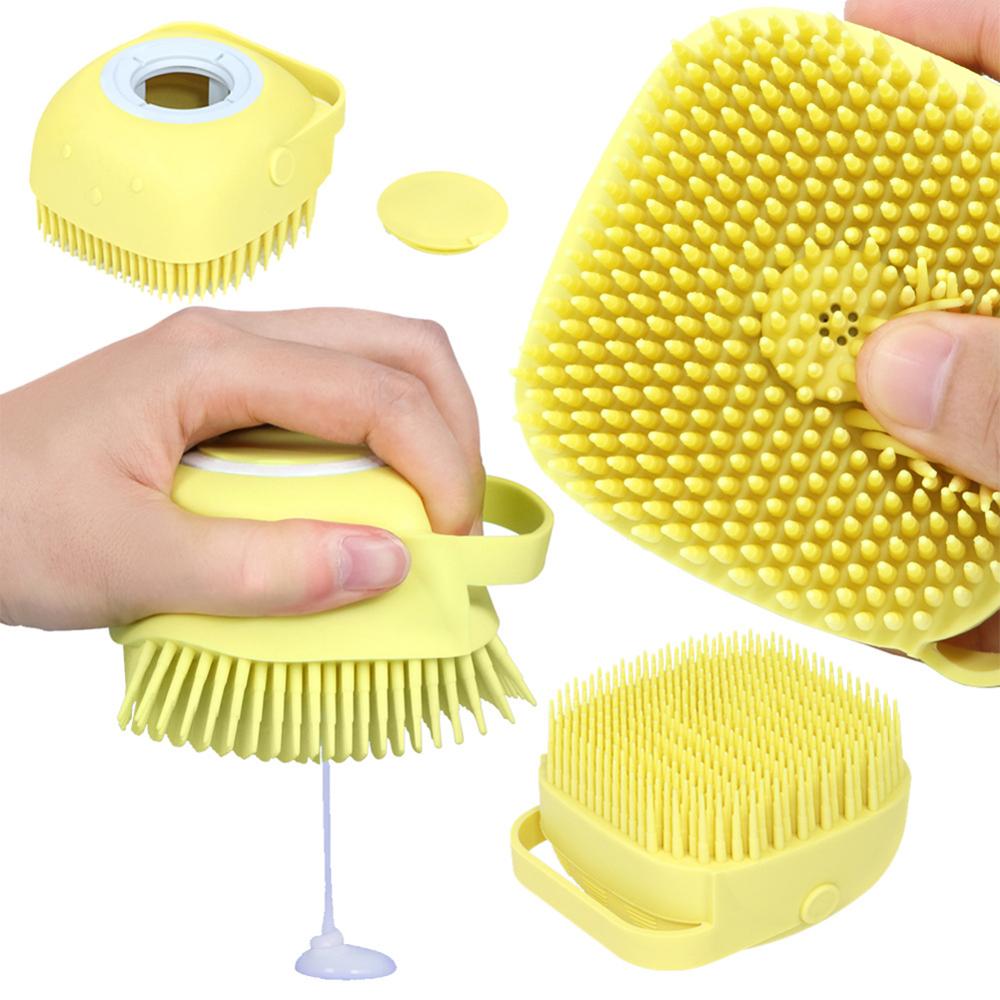 Cute Dog Bath Brush – Eco-Friendly, Multifunctional Grooming Tool