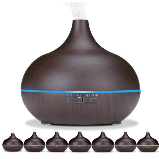 Nw2Lbs 500Ml Capacity Aroma Diffuser with 4 Timer & Multi Ambient Light Settings, Super Quiet Essential Oil Diffuser Gift Set for Home Bedroom