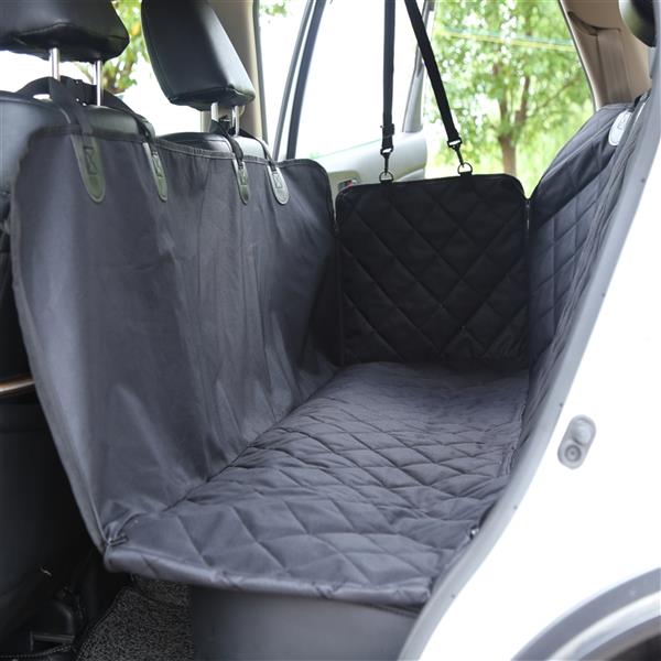 Waterproof Pet Seat Cover – Black, Hammock Option, and Non-Slip