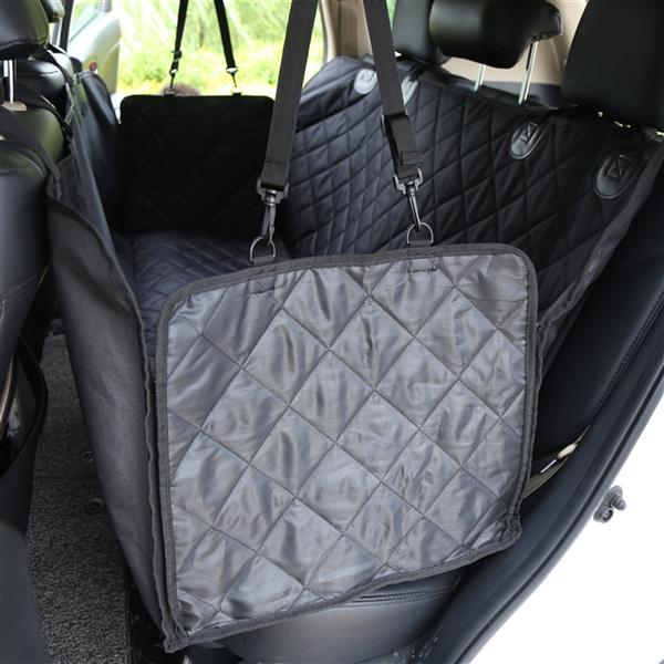 Waterproof Pet Seat Cover – Black, Hammock Option, and Non-Slip