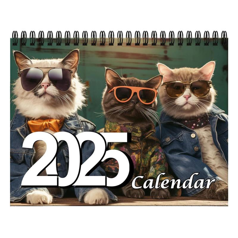 2025 New Calendar, Schedule Planning, Halloween Gift, Christmas Gift, New Year Gift