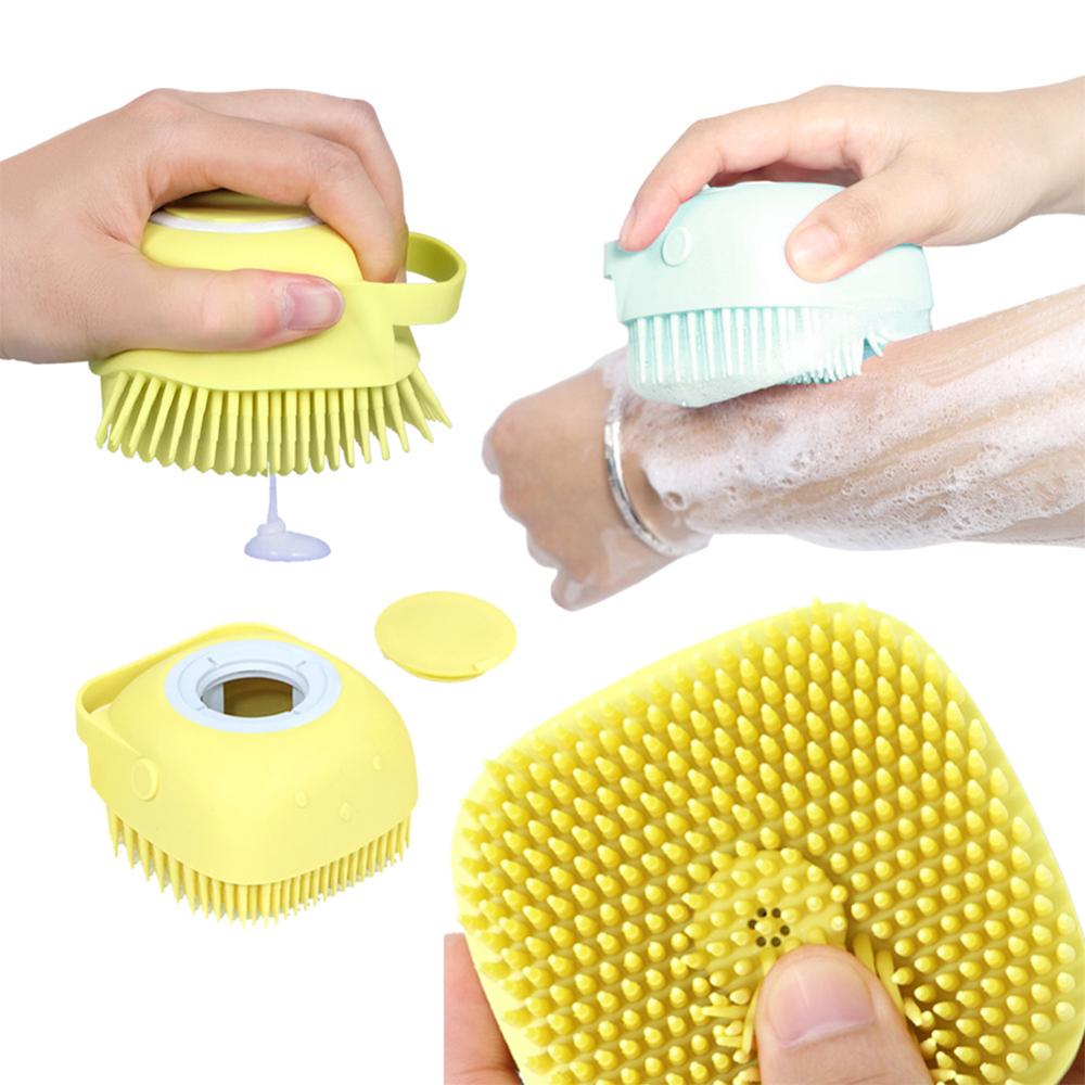 Cute Dog Bath Brush – Eco-Friendly, Multifunctional Grooming Tool